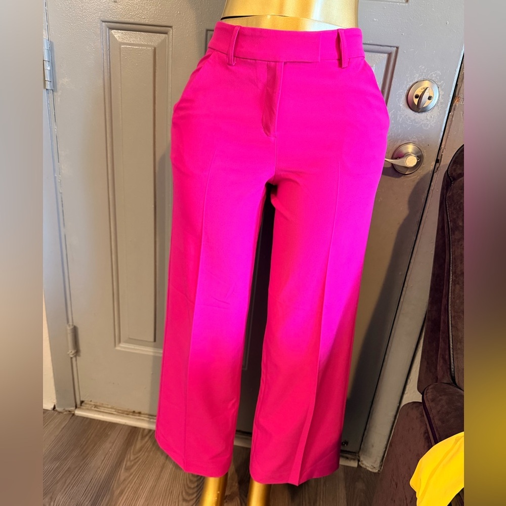 Express Hot Pink Wide Leg Pants